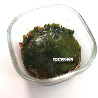 大葉のしょう油漬け